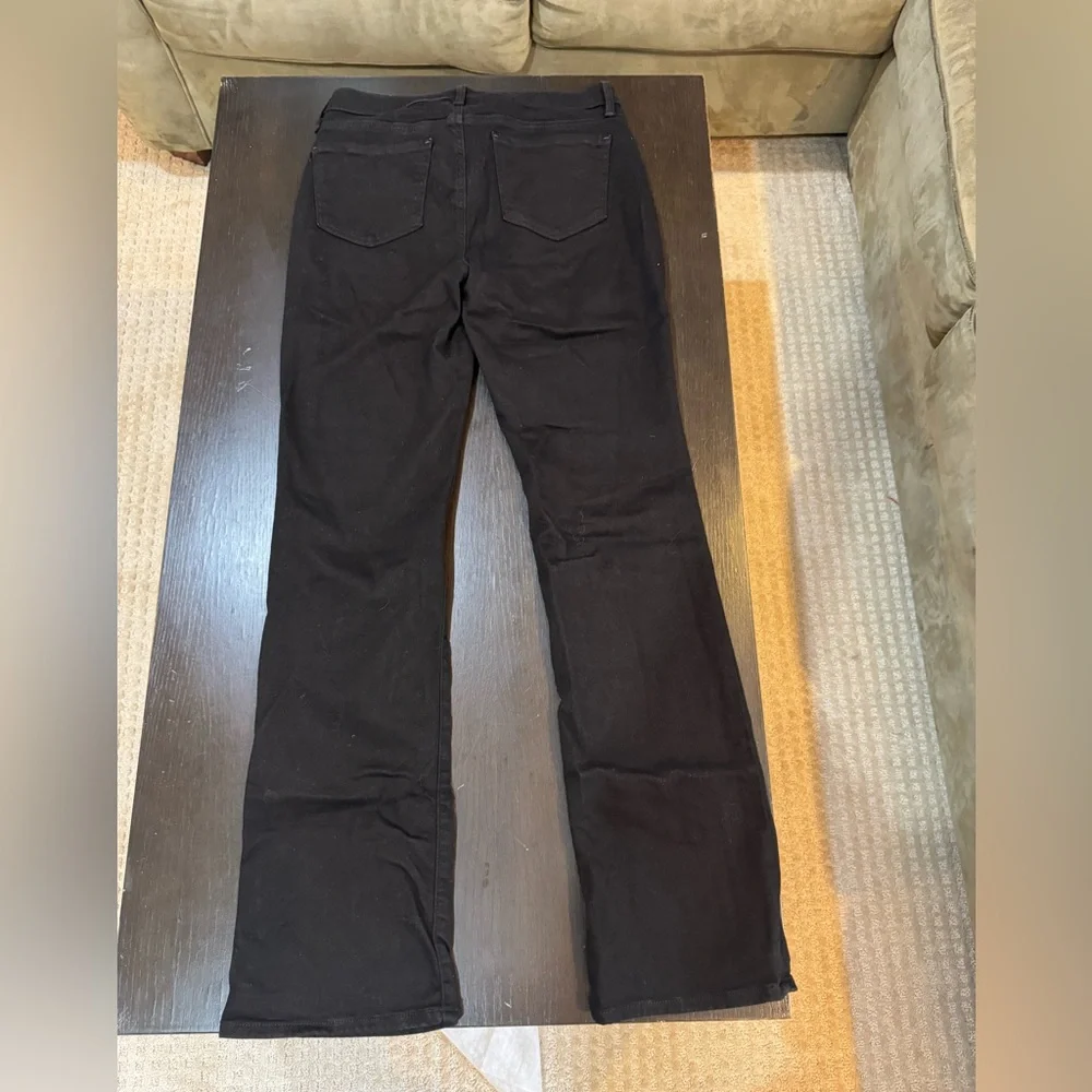 NYDJ Black Barbara Bootcut Jeans. Size 8 - Picture 2 of 6